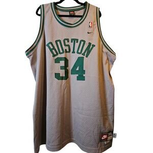 Paul Pierce Boston Celtics #34 Nike Team NBA Jersey Gray 3XL +2 Korea